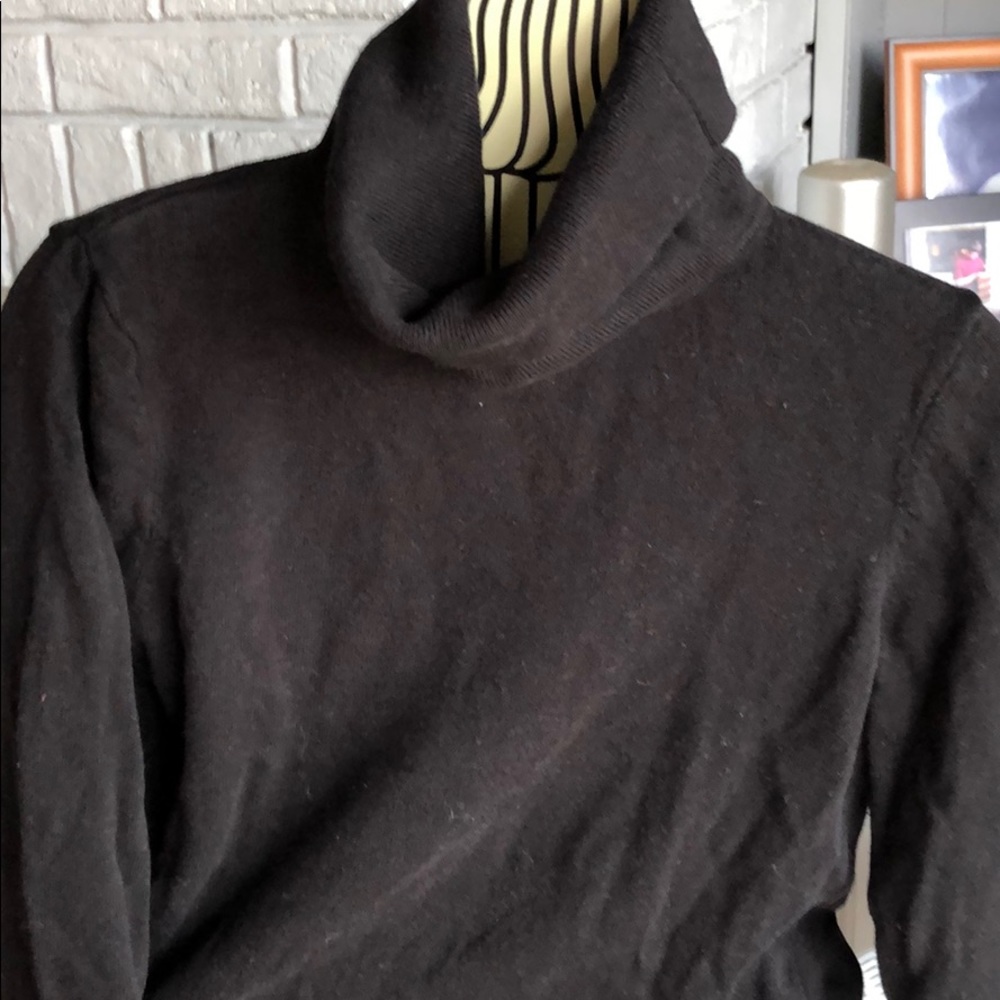 Black turtleneck
